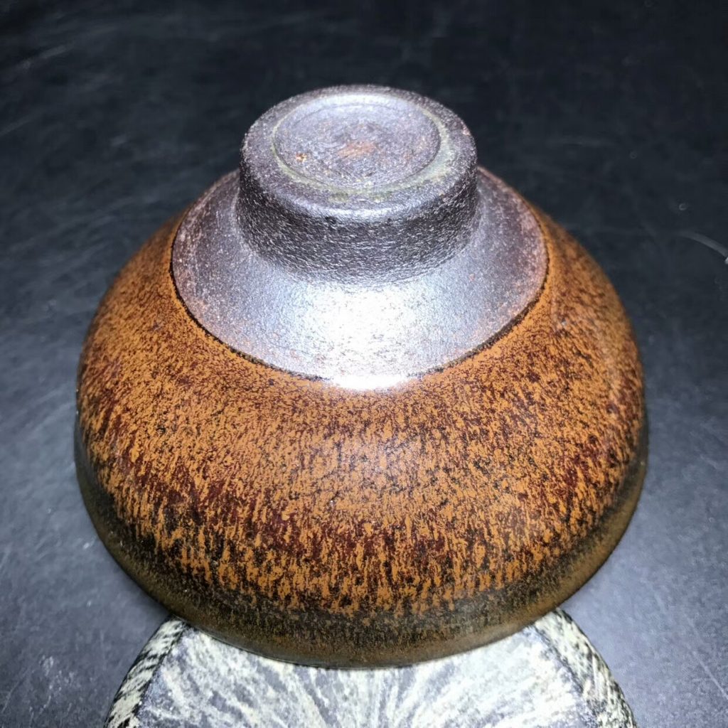 李昌海師傅，精品柴燒兔毫盞，口徑9.1高5