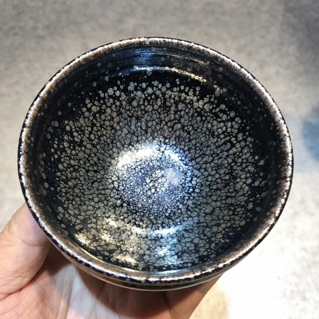 卓立旗師傅，精品水母滴，里外全飽滿，口徑9.8高5.8