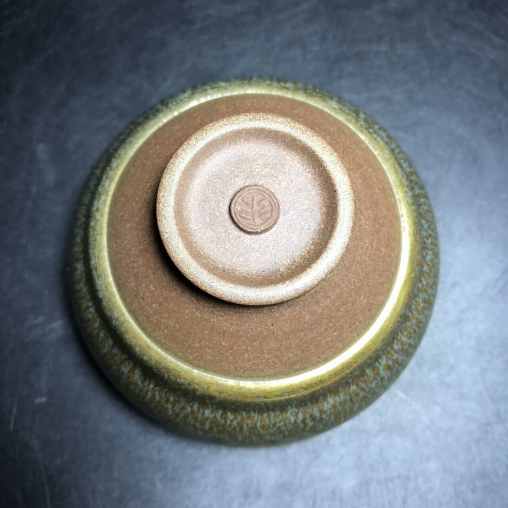 范澤鋒大師，金絲玉豪盞，口徑9高5.6