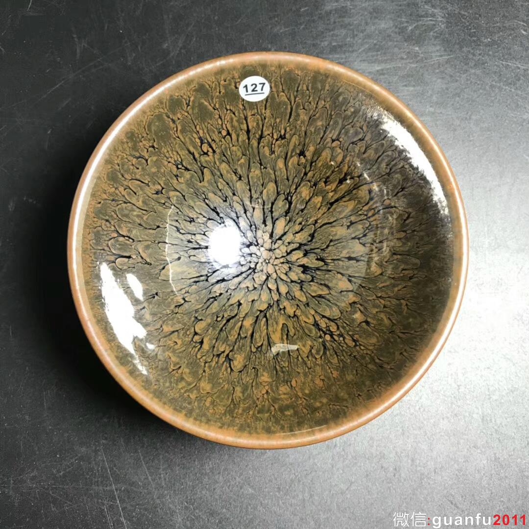 陳珂師傅 鷓鴣斑：口徑9.5*4.5