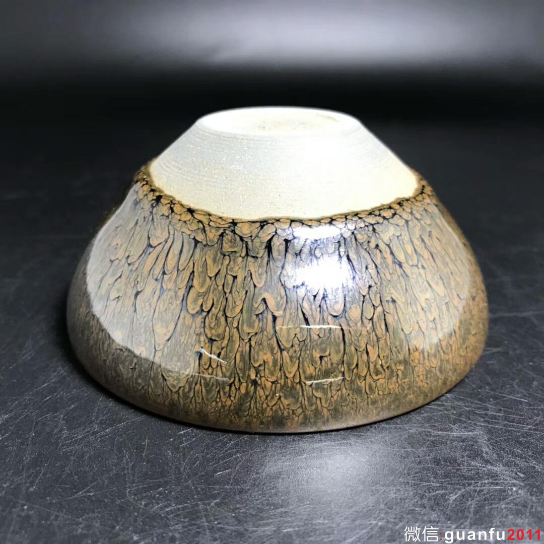 陳珂師傅 鷓鴣斑：口徑9.5*4.5