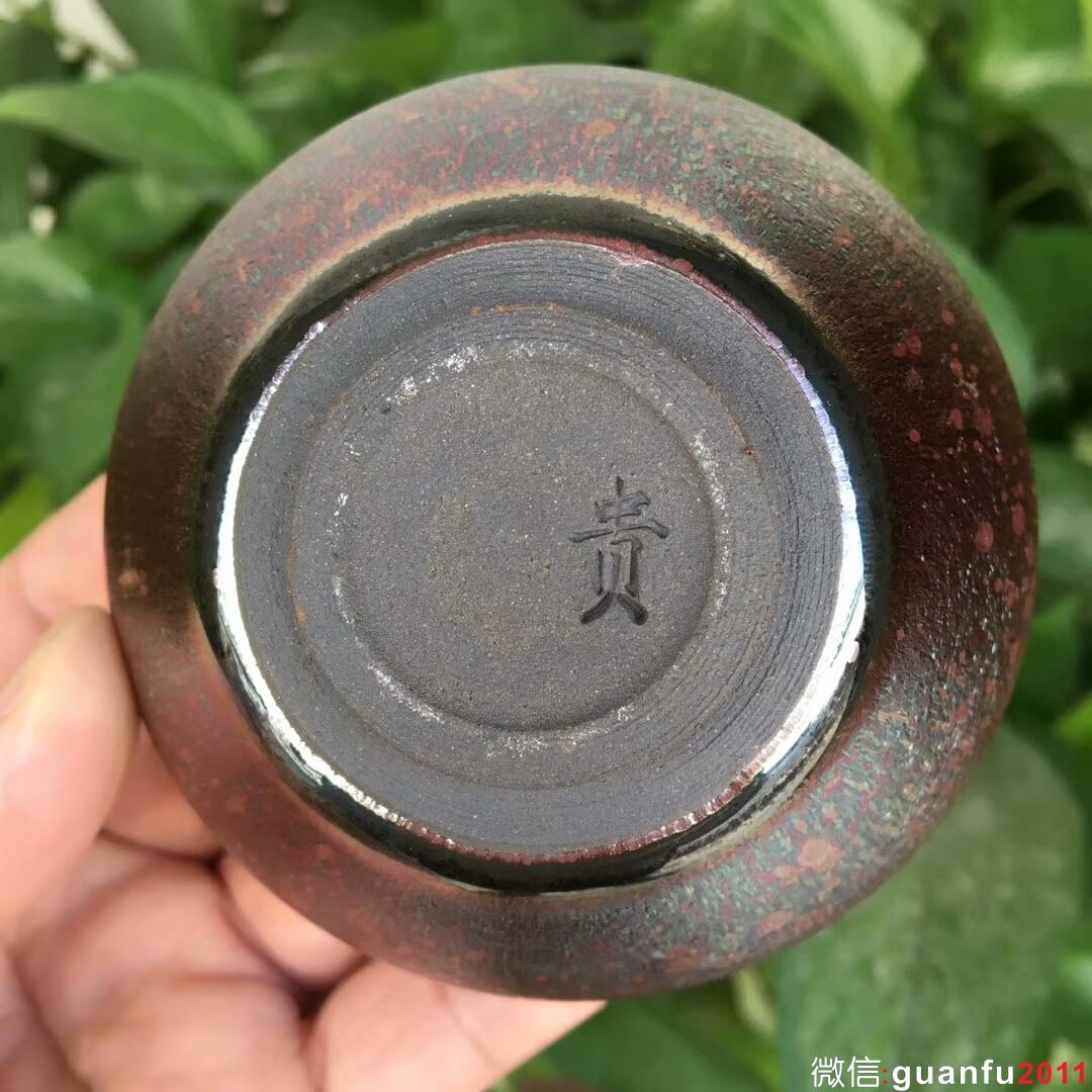 李增貴 束口器型 七彩油滴：口徑8.5*5