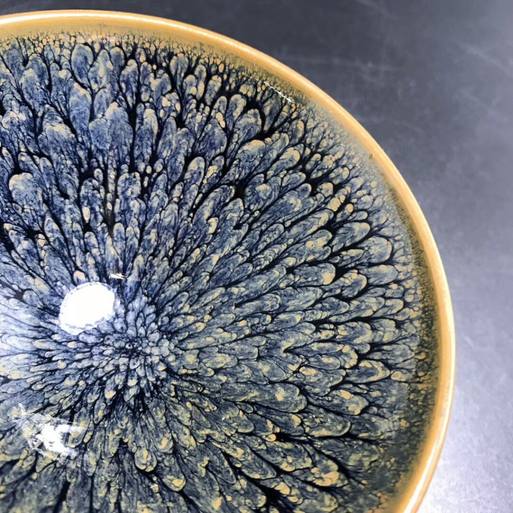 陳珂師傅，鷓鴣斑：口徑9.1高4.5