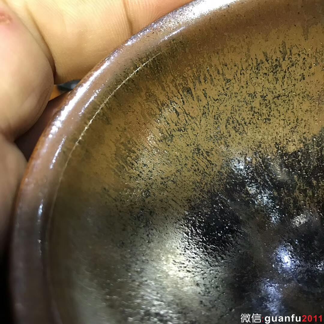 吳興乾師傅 九段乾工 柴燒建窯作品：口徑8.8*5.5