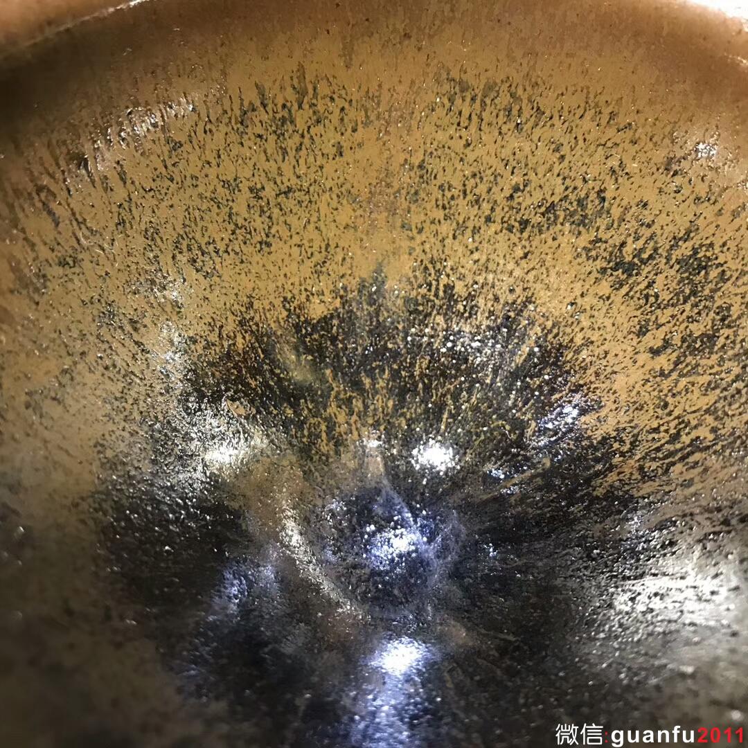 吳興乾師傅 九段乾工 柴燒建窯作品：口徑8.8*5.5