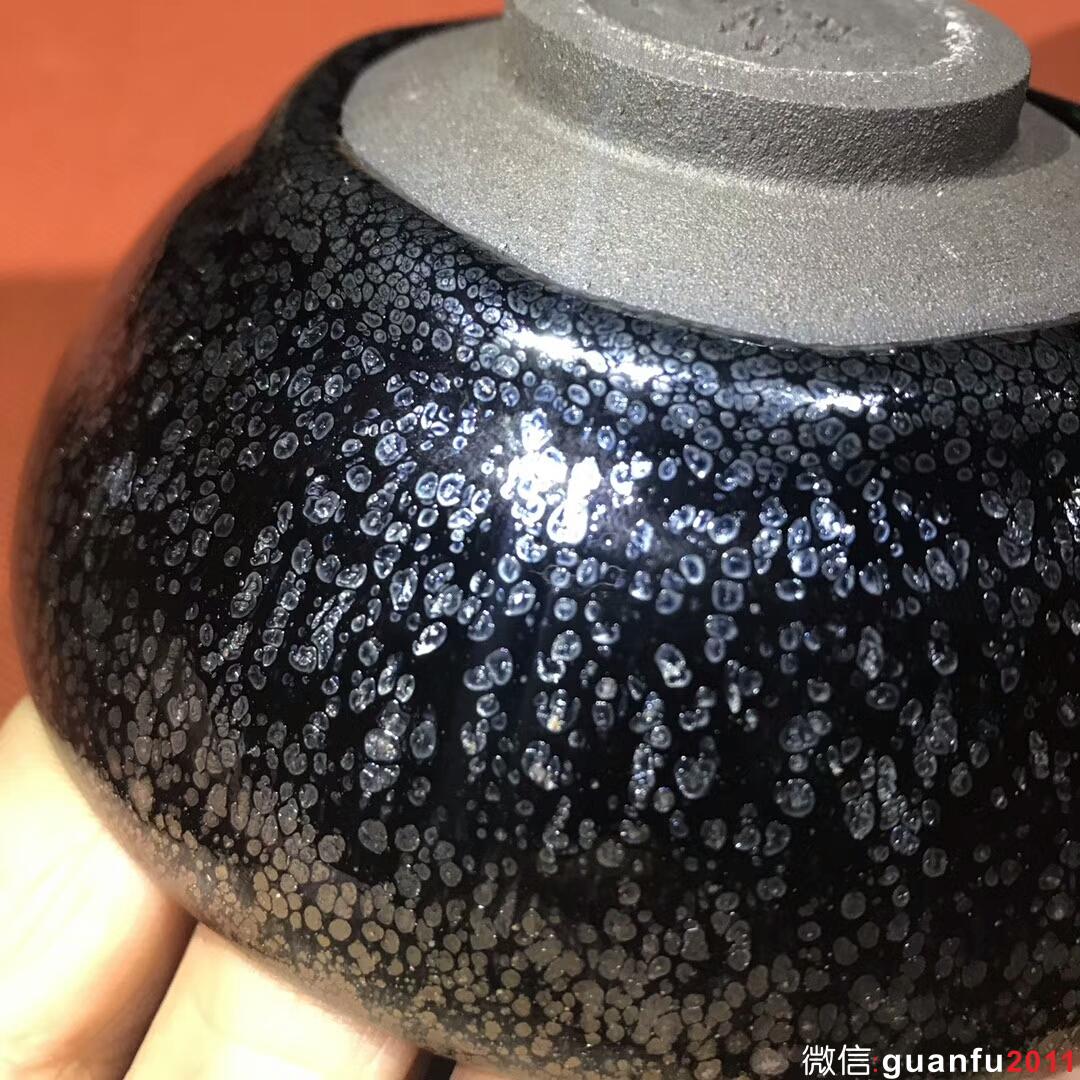 吳興乾師傅 仿建 斂口：口徑12.2 七三鐵胎 二元配方土釉