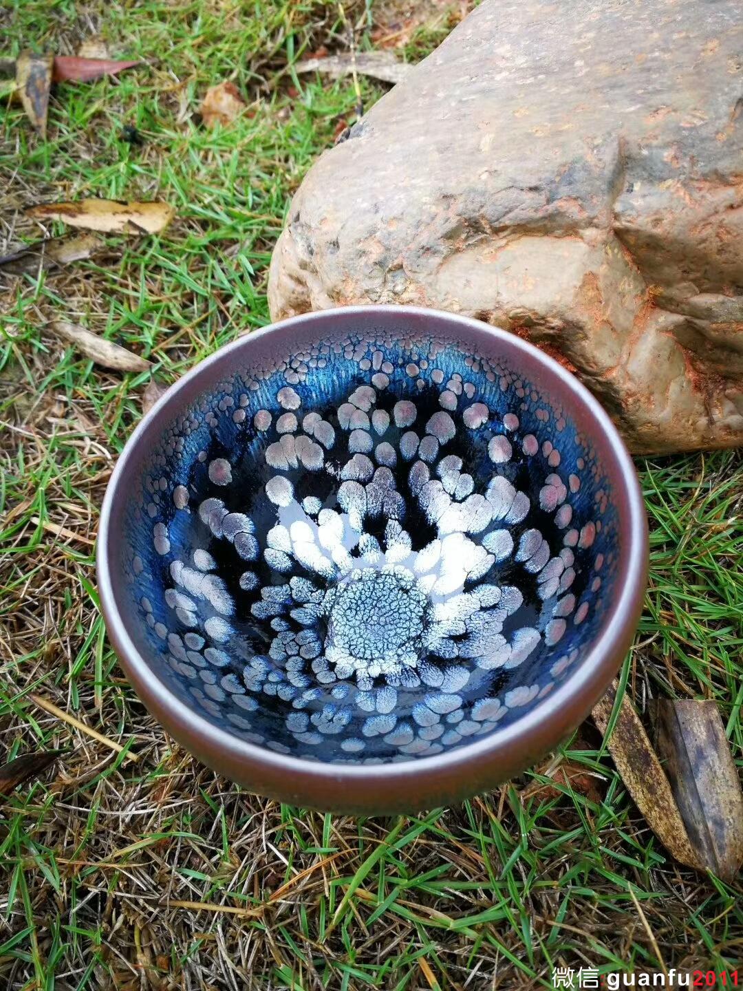 李盞柜牡丹花盞：口徑8.5*6