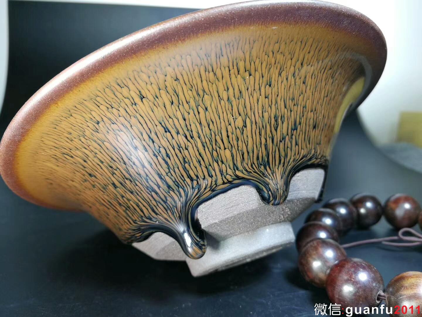 葉禮旺精美兔毫：口徑14.6*5