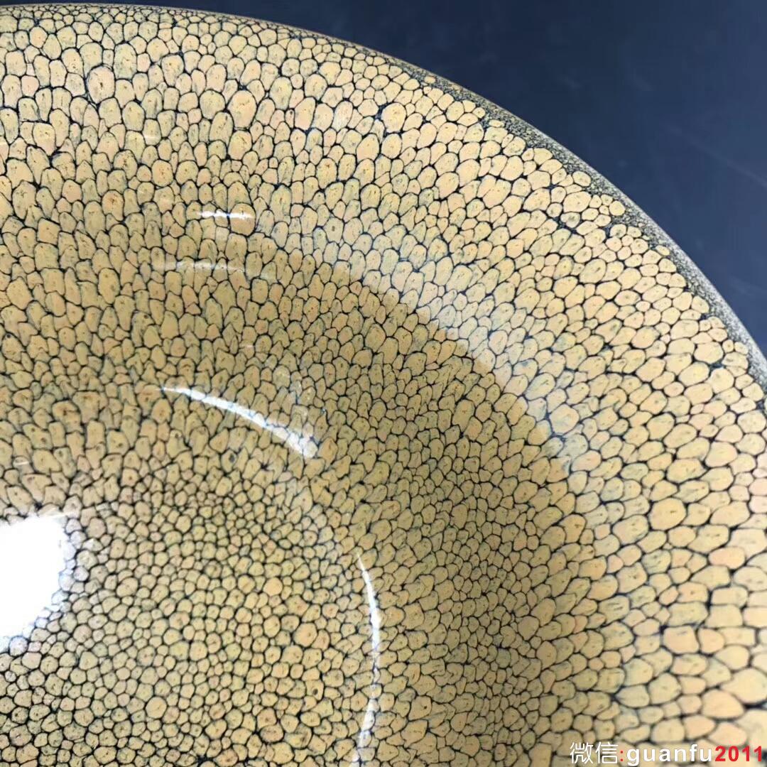 國家級大師-陳大鵬 收藏級黃鷓鴣大盞：口徑16.3*7