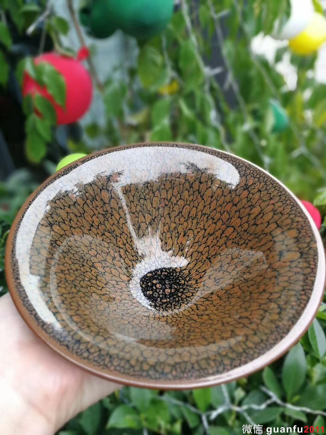 國(guó)家級(jí)大師陳大鵬精品“鷓鴣斑”：口徑15.7*7