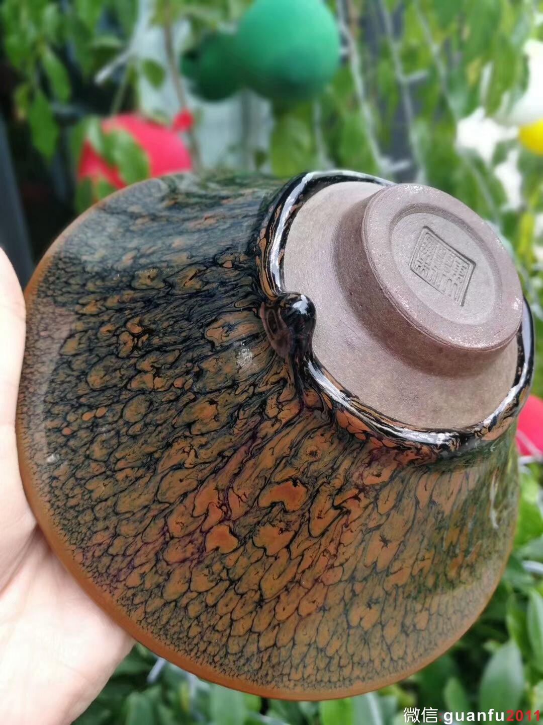 國(guó)家級(jí)大師陳大鵬精品“鷓鴣斑”：口徑15.7*7