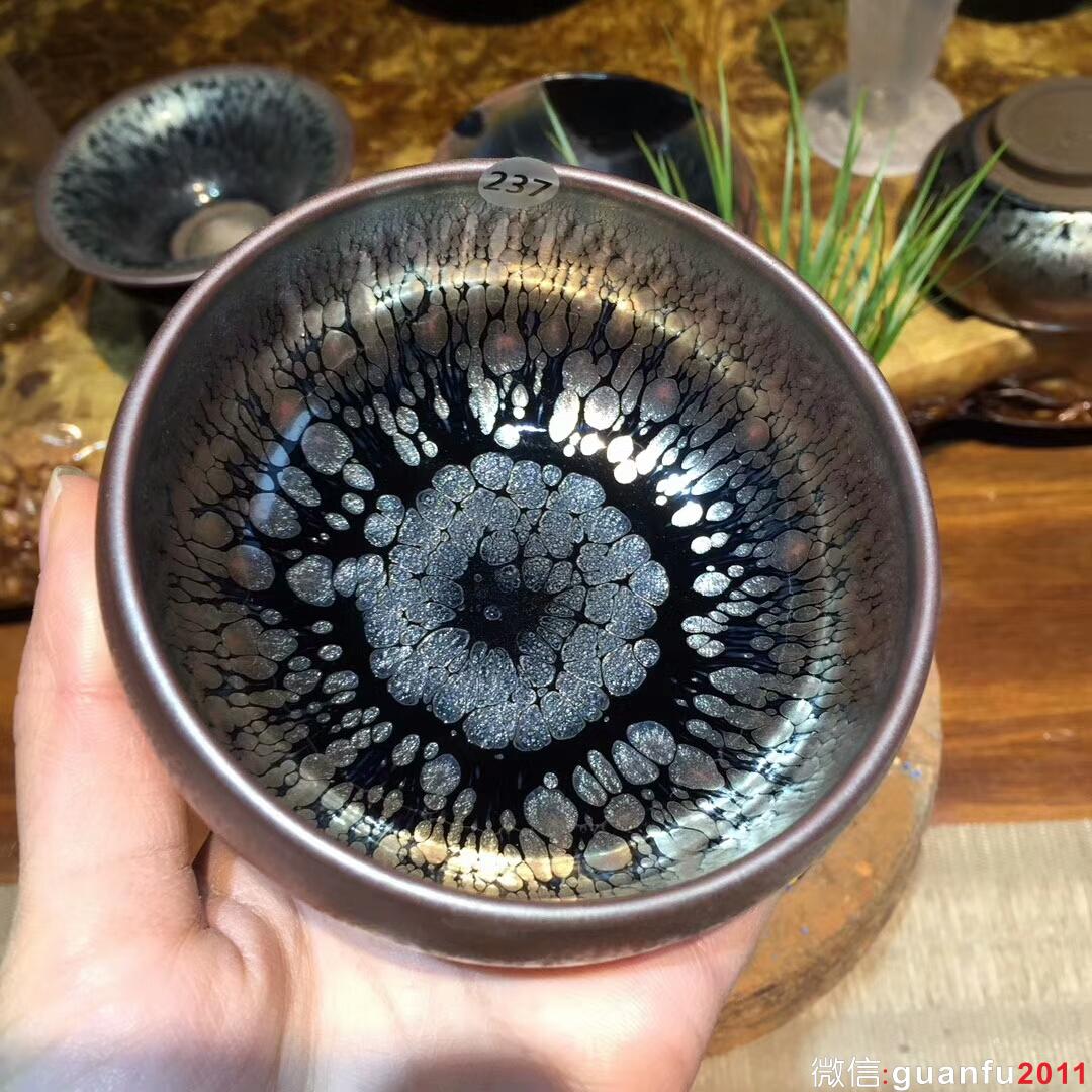 范奇明老師 油滴禪定杯：口徑9*5