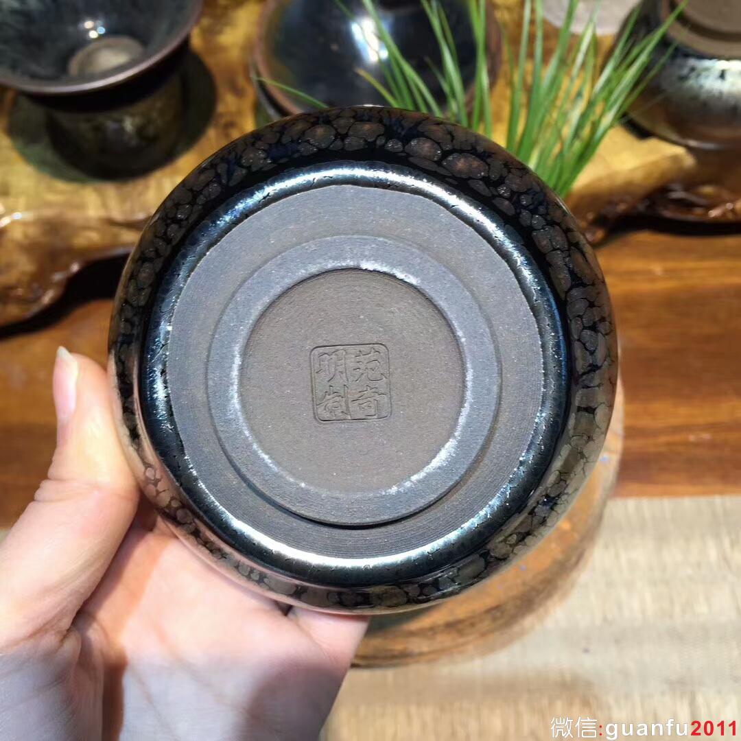 范奇明老師 油滴禪定杯：口徑9*5