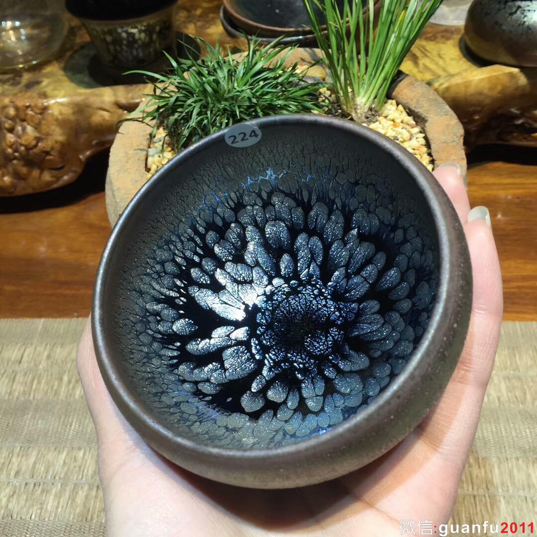 闕梅嬌老師 鷓鴣斑福林杯：口徑8.8*5.5