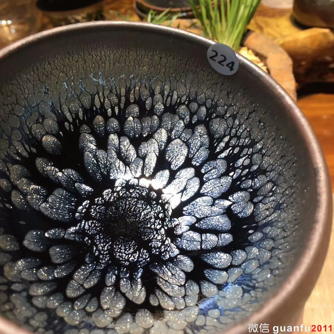 闕梅嬌老師 鷓鴣斑福林杯：口徑8.8*5.5