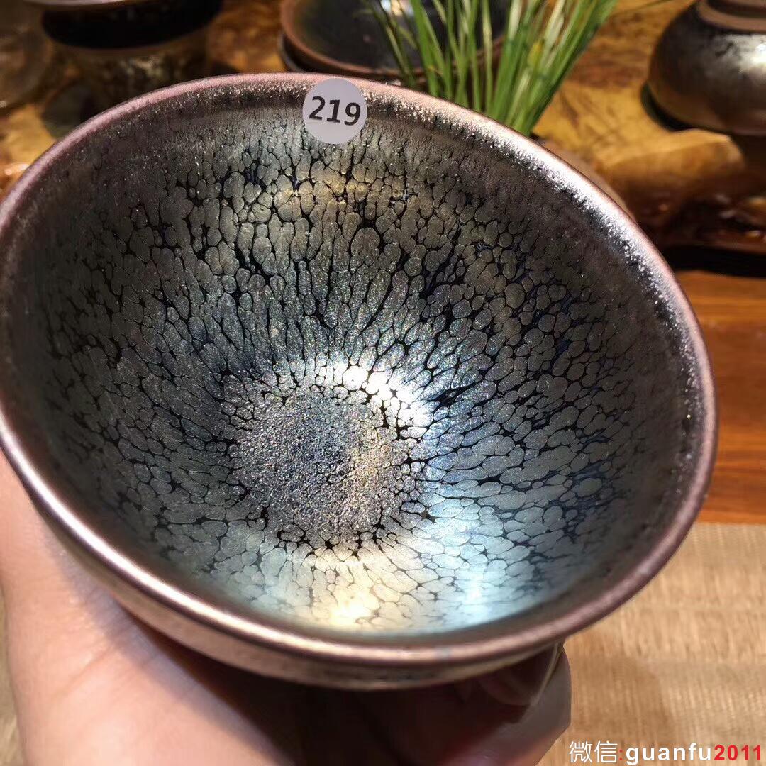 范奇明老師 全手工 油滴束口盞：口徑9*5