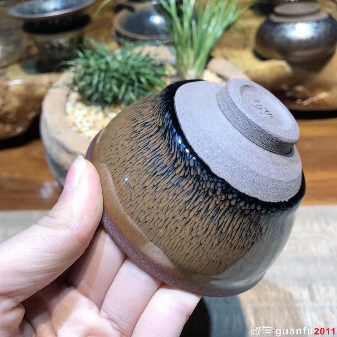 葉禮旺老師 金兔毫束口：口徑9*5.5 全手工