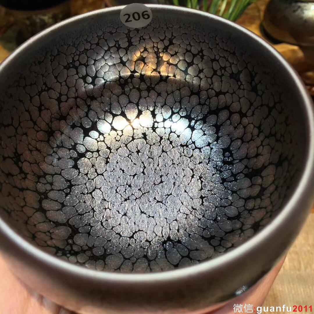 陳亮老師 全手工 油滴禪定杯：口徑8.3*5.5