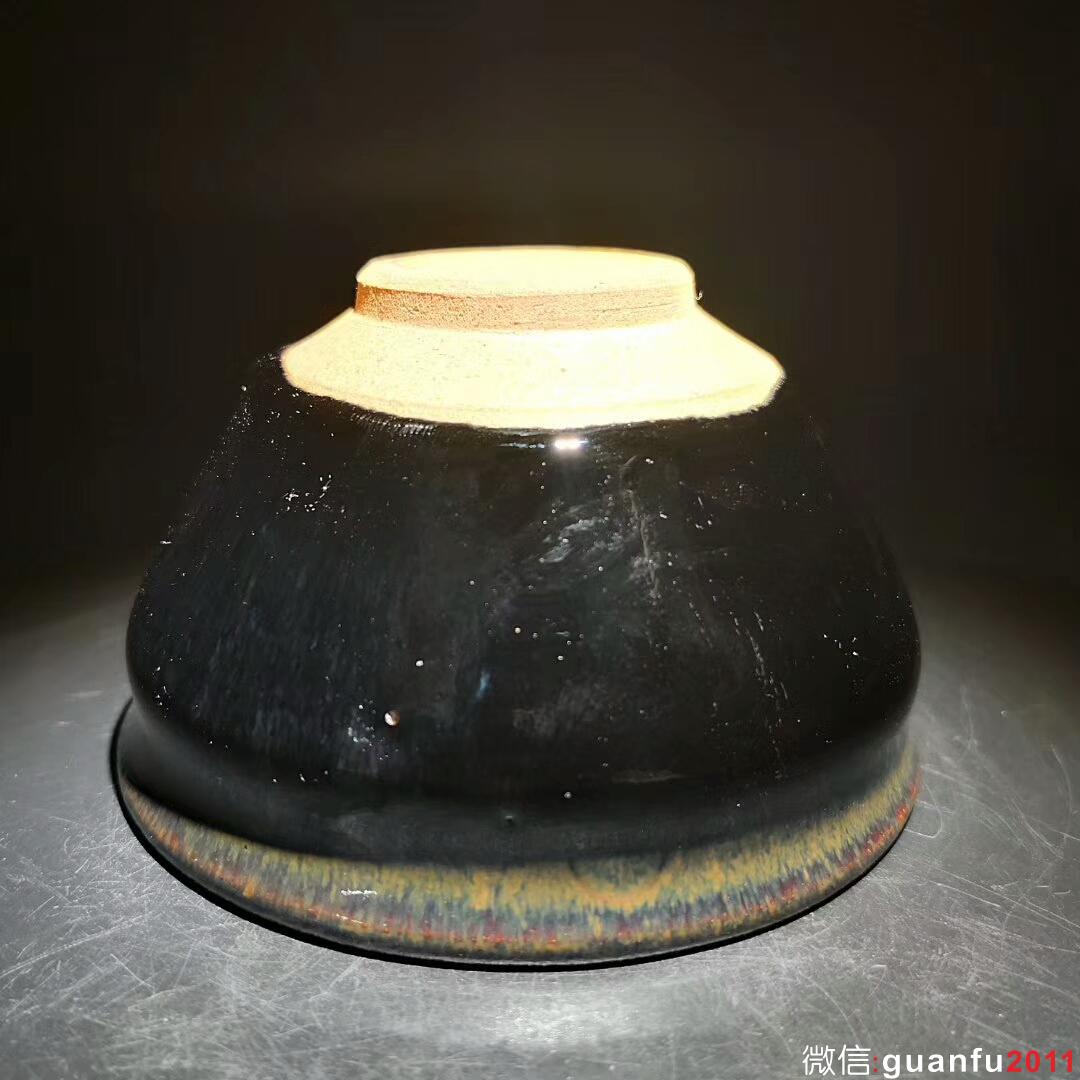 孫建興大師 早期作品 西瓜釉：口徑8.9*5.1