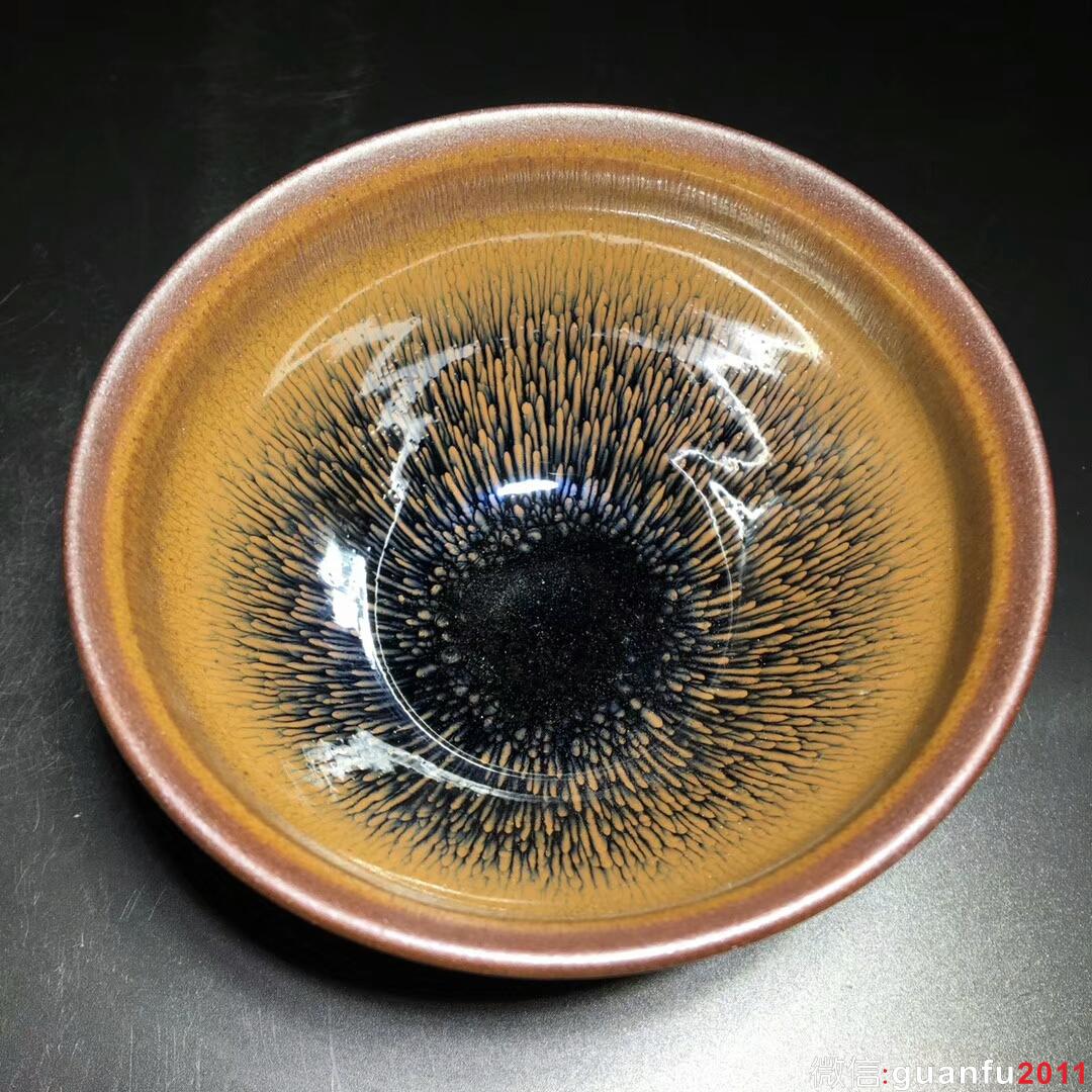 葉禮旺師傅作品 金兔毫：口徑10*6