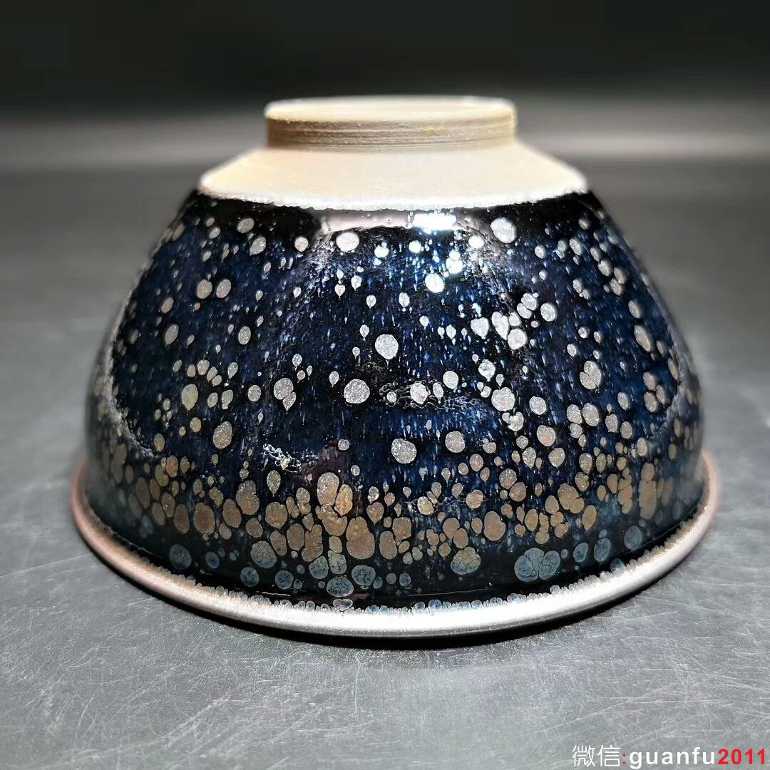 國家級大師-孫建興大師 國禮同款 油滴盞：口徑9.3*5