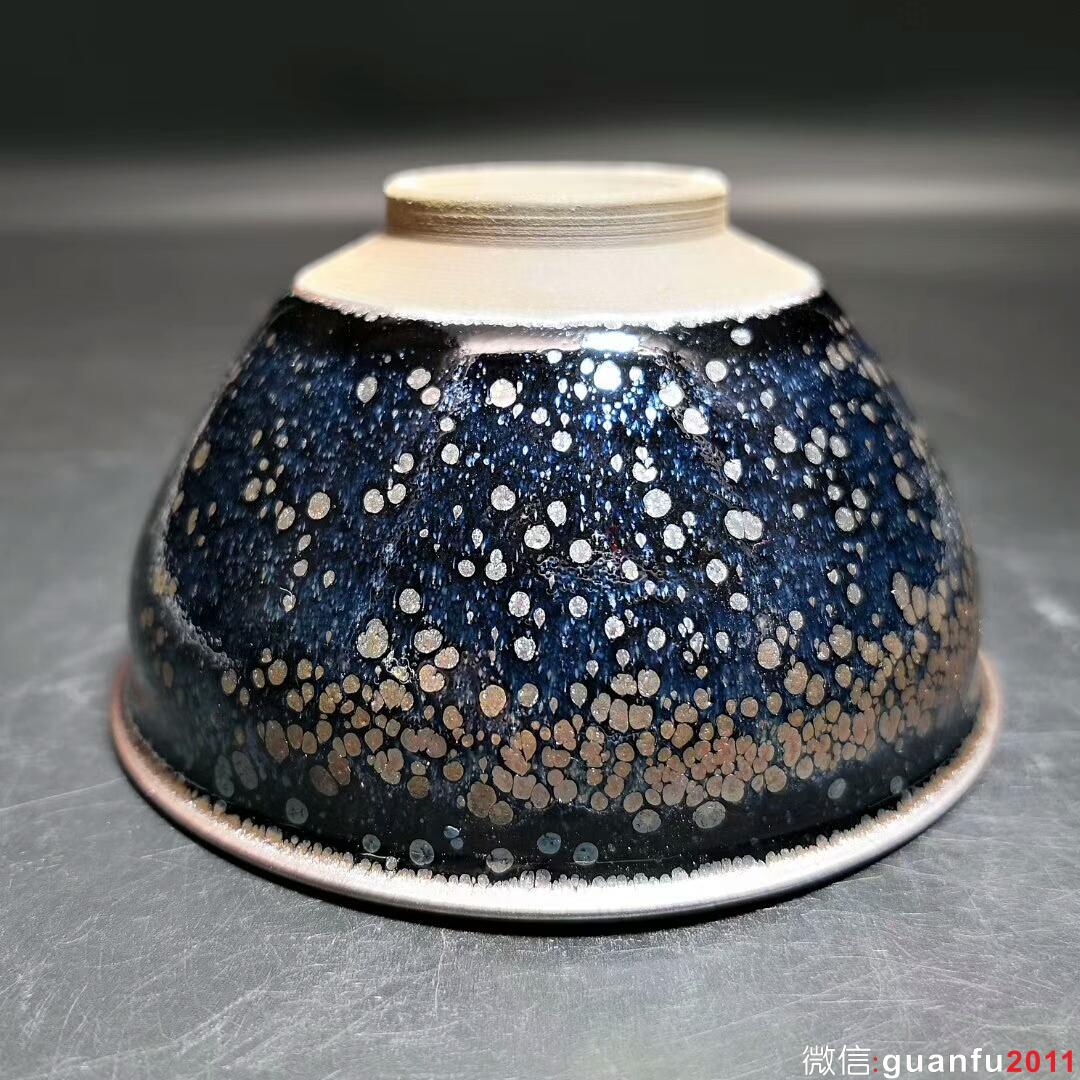 國家級大師-孫建興大師 國禮同款 油滴盞：口徑9.3*5