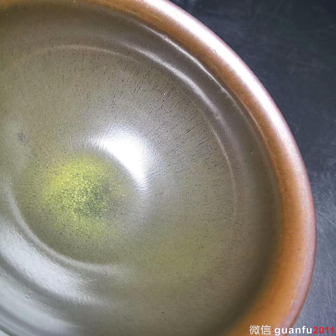 國(guó)家級(jí)大師-孫建興 龍窯柴燒茶沫釉：口徑9.6*5.3