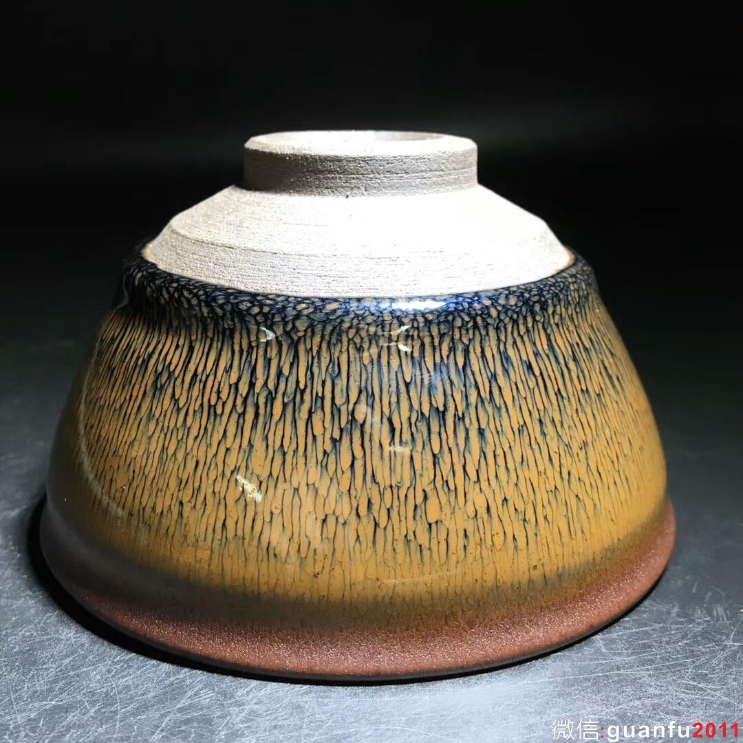 葉禮旺師傅 金兔毫：口徑10.5*6