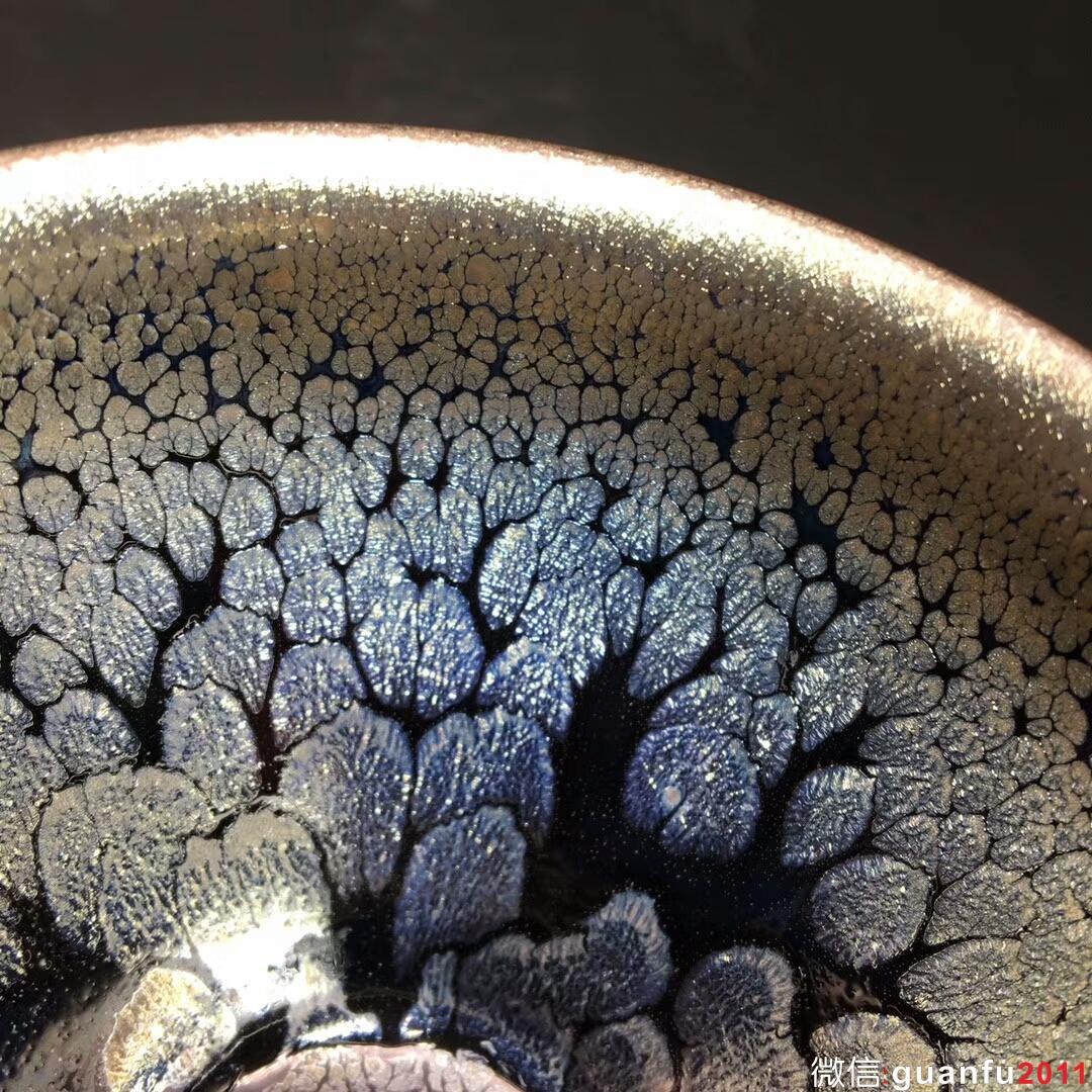 李盞柜師傅 孔雀開屏：口徑8.9*5.8