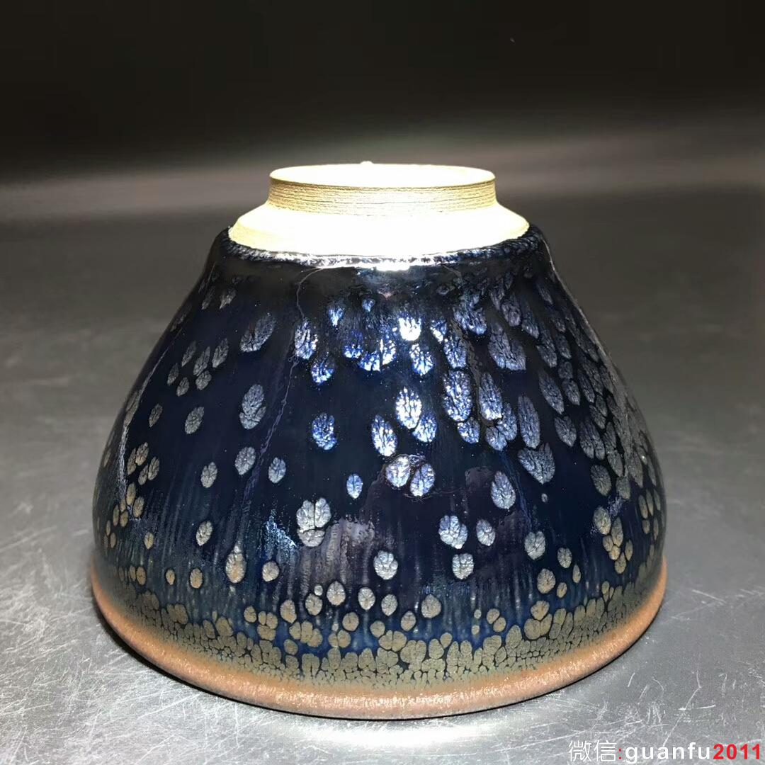 李盞柜師傅 孔雀開屏：口徑8.9*5.8