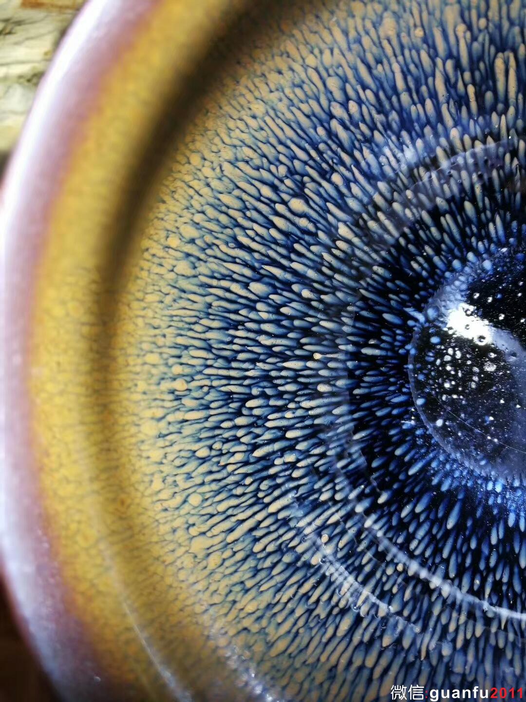 葉禮旺 兔毫盞：口徑10*6