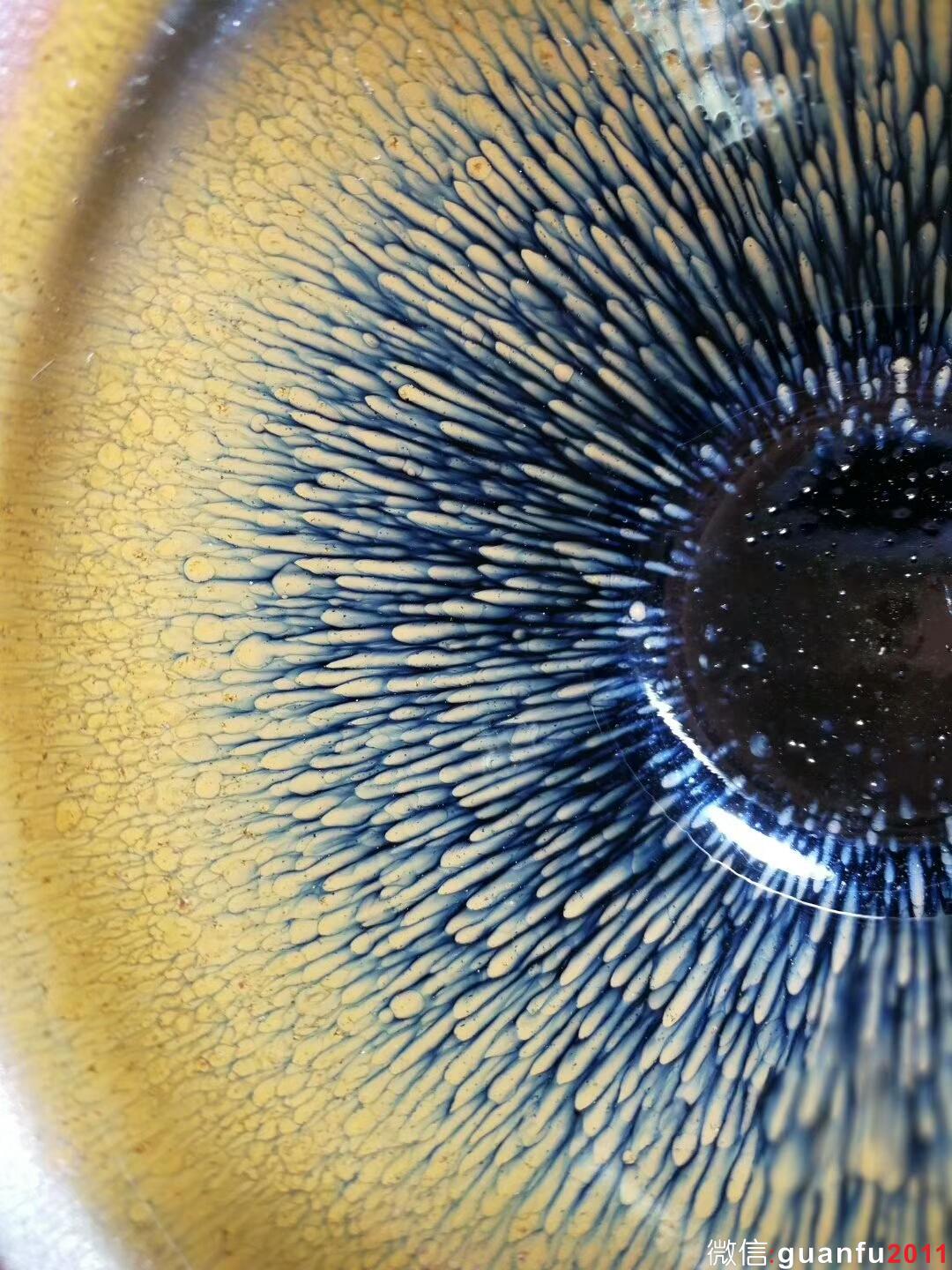 葉禮旺 兔毫盞：口徑10*6