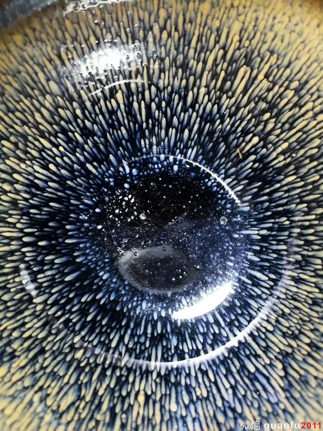 葉禮旺 兔毫盞：口徑10*6