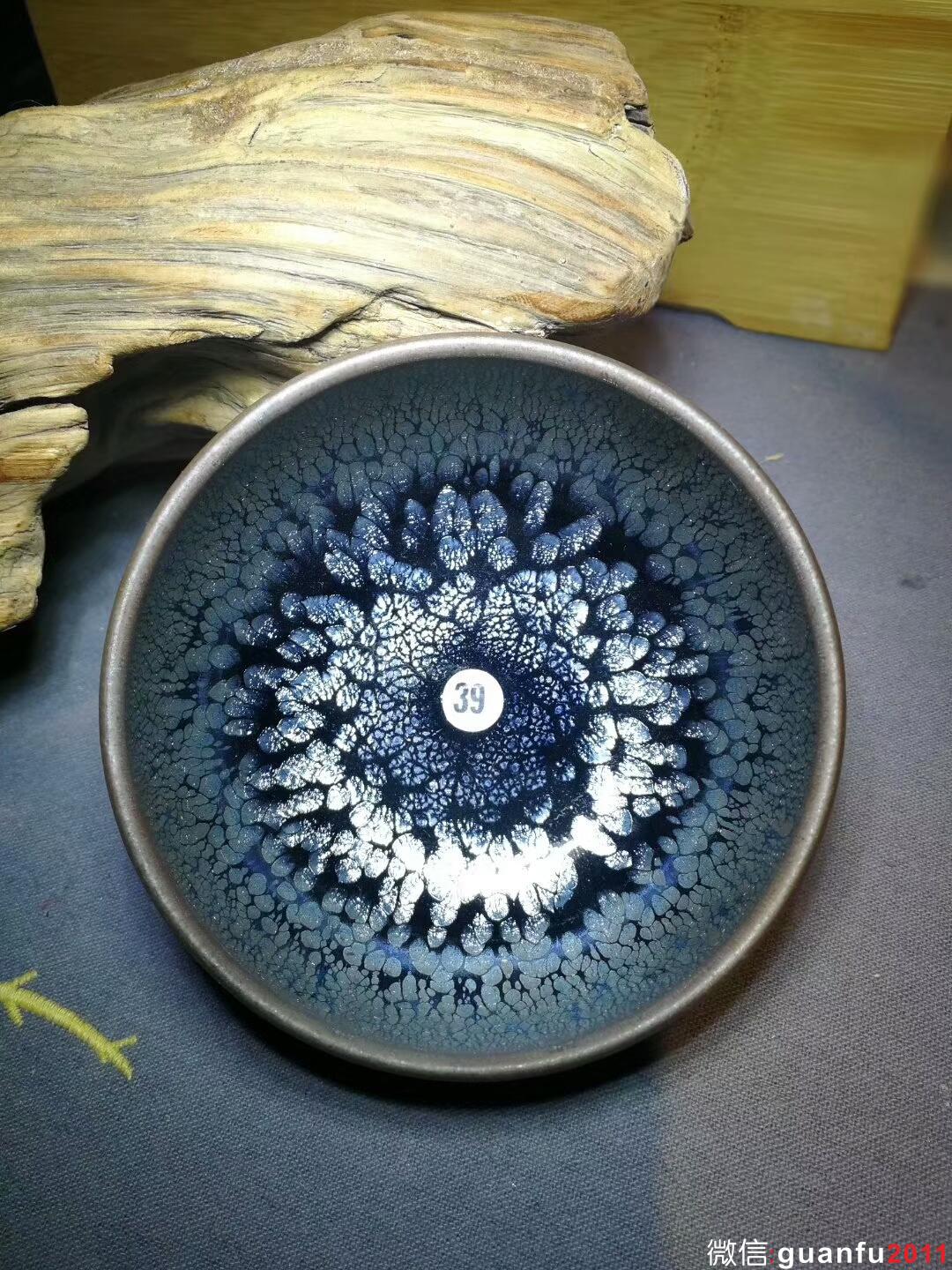 闕梅嬌手工禪定油滴：口徑9.5*5