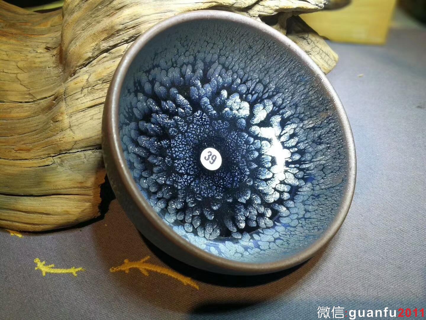 闕梅嬌手工禪定油滴：口徑9.5*5