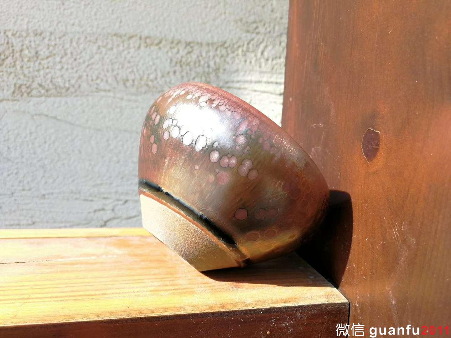 鄭勇“虹彩”：口徑8.5*5.7