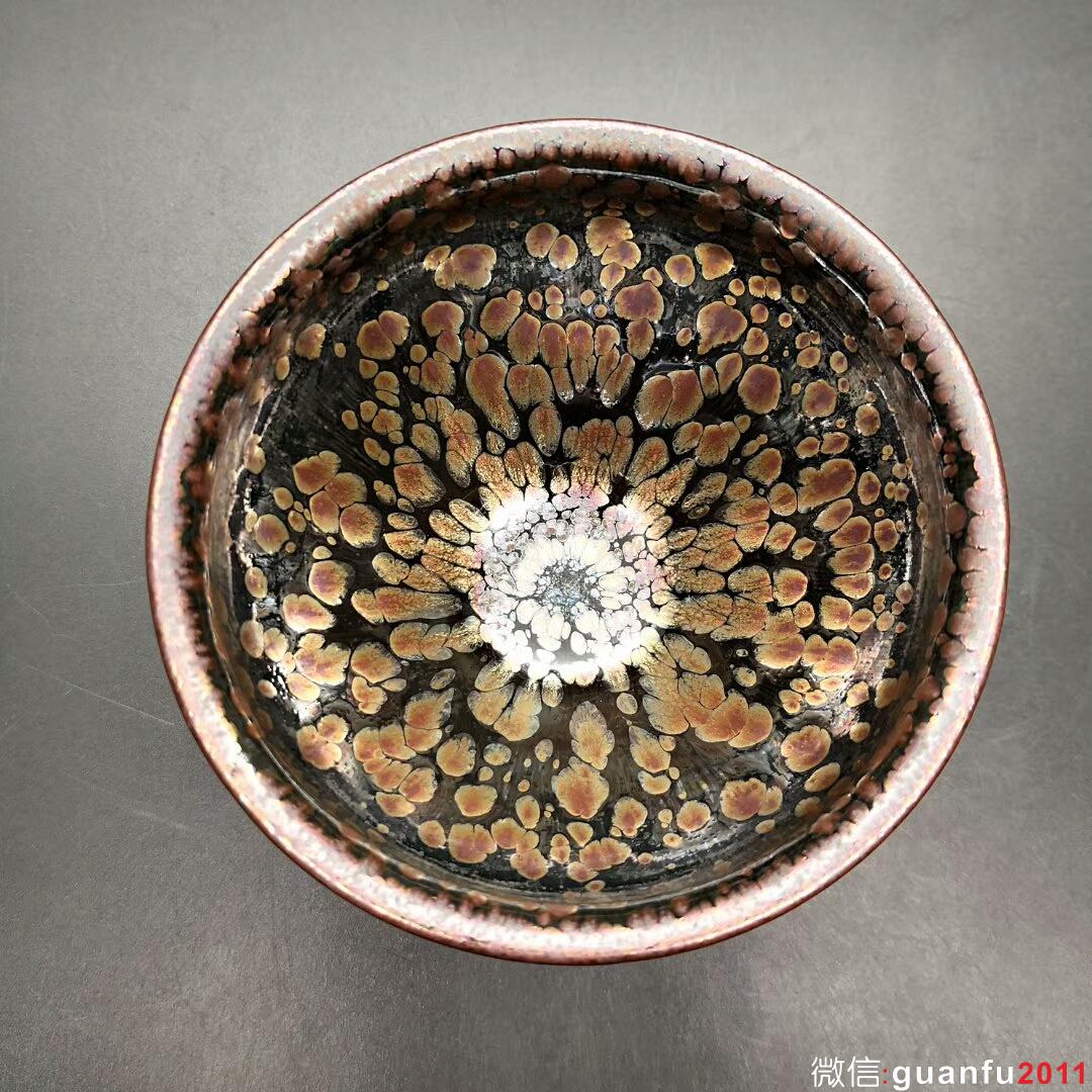 飛惺 紫金盞：口徑9*5.8