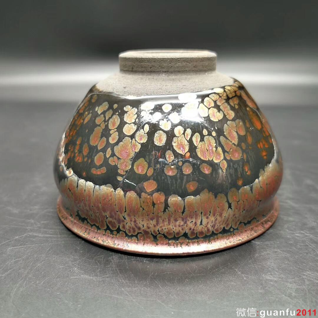 飛惺 紫金盞：口徑9*5.8