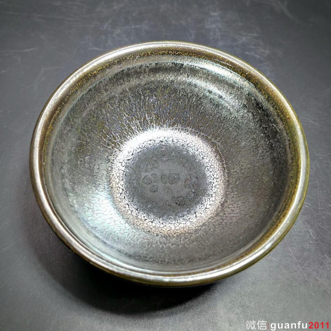 孫建興大師 虹彩鷓鴣斑：口徑8.8*4.8