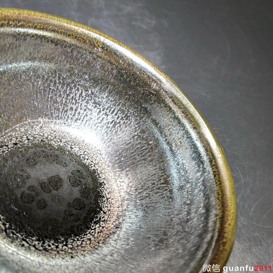 孫建興大師 虹彩鷓鴣斑：口徑8.8*4.8