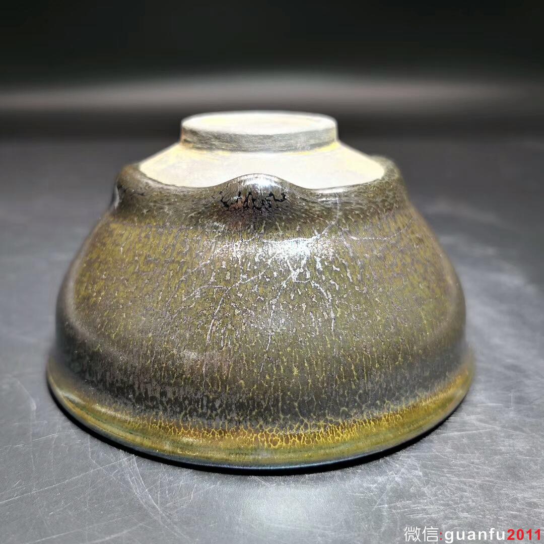 孫建興大師 虹彩鷓鴣斑：口徑8.8*4.8