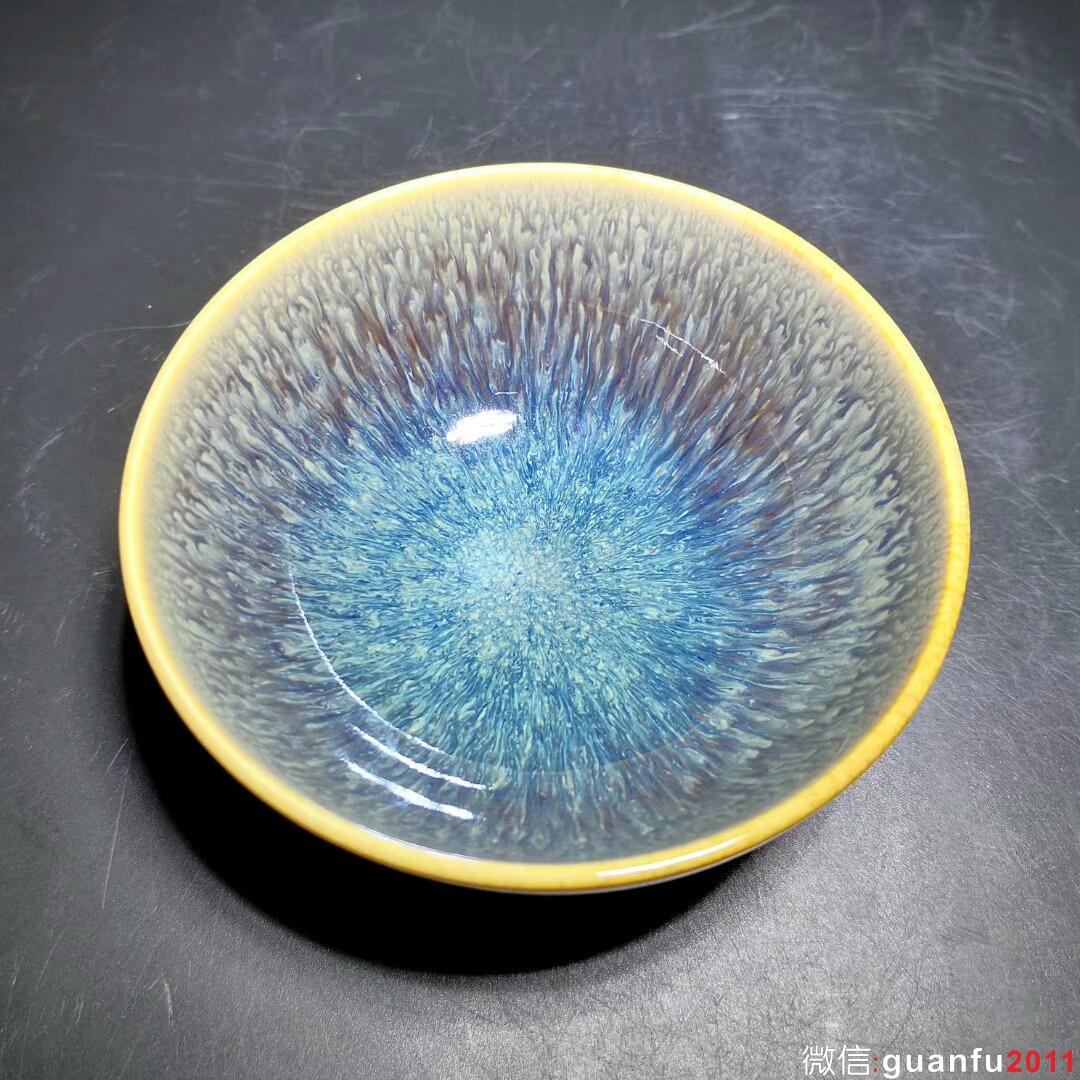 范澤鋒大師 天目盞：口徑9.2*4.7