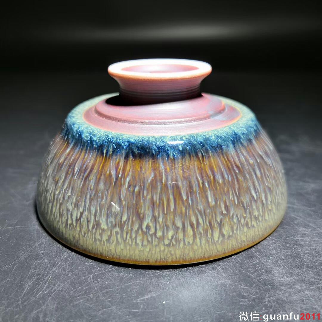 范澤鋒大師 天目盞：口徑9.2*4.7