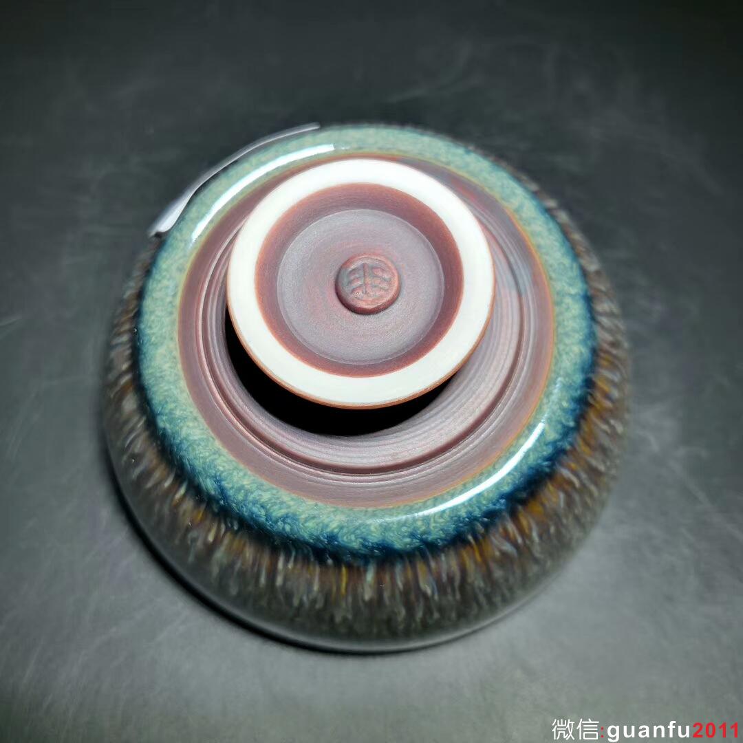 范澤鋒大師 天目盞：口徑9.2*4.7