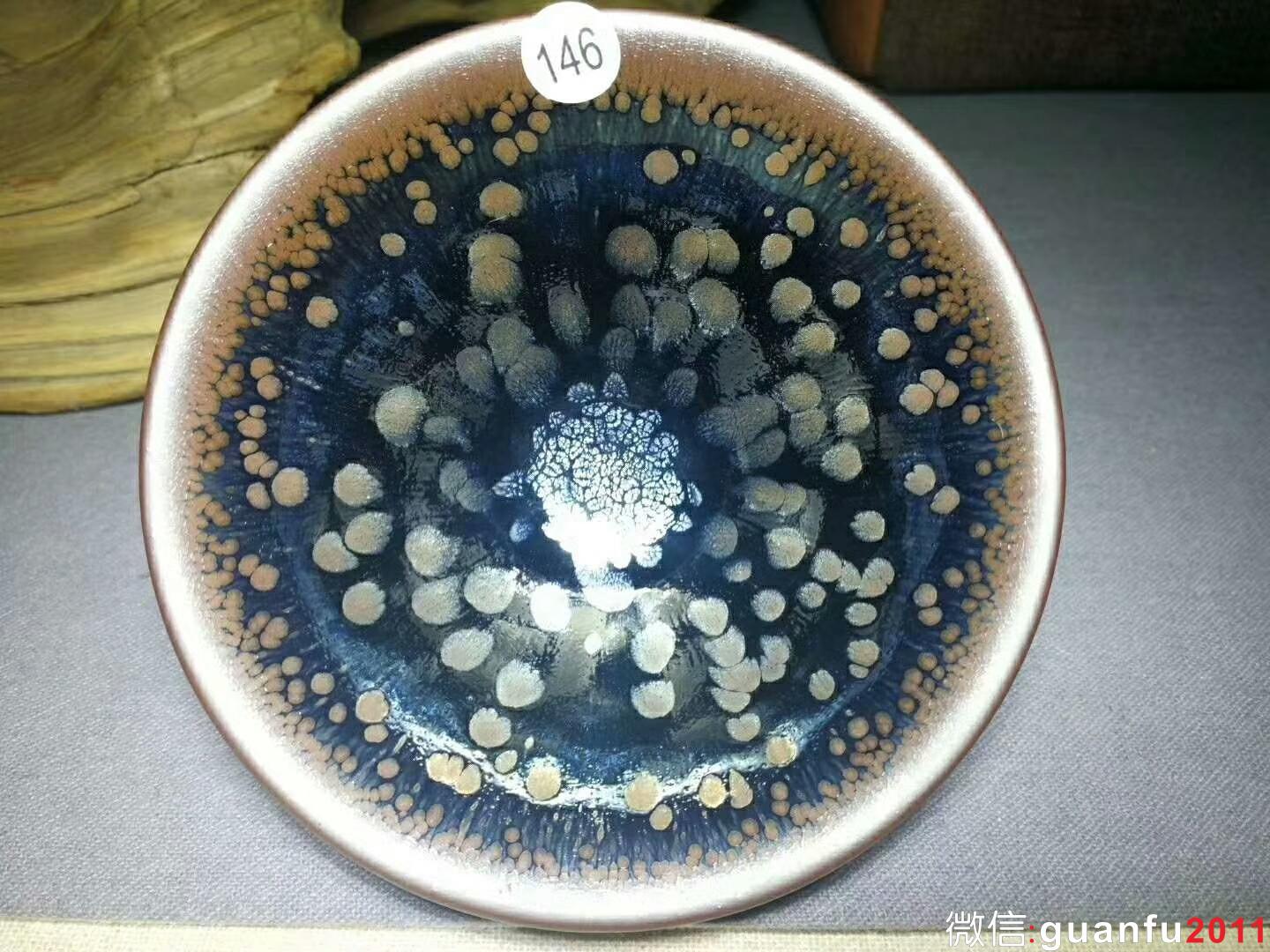 李盞柜 牡丹花：口徑9.5*4.8