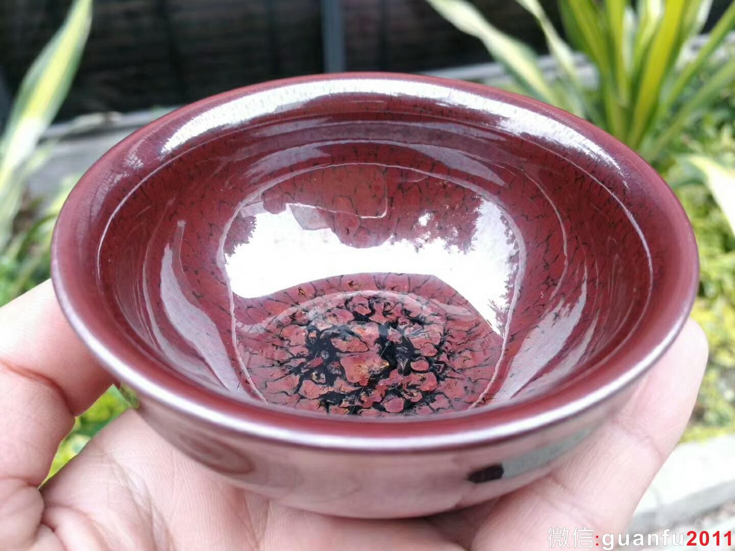 陳大鵬 紅鷓鴣斑：口徑8.5*4.8