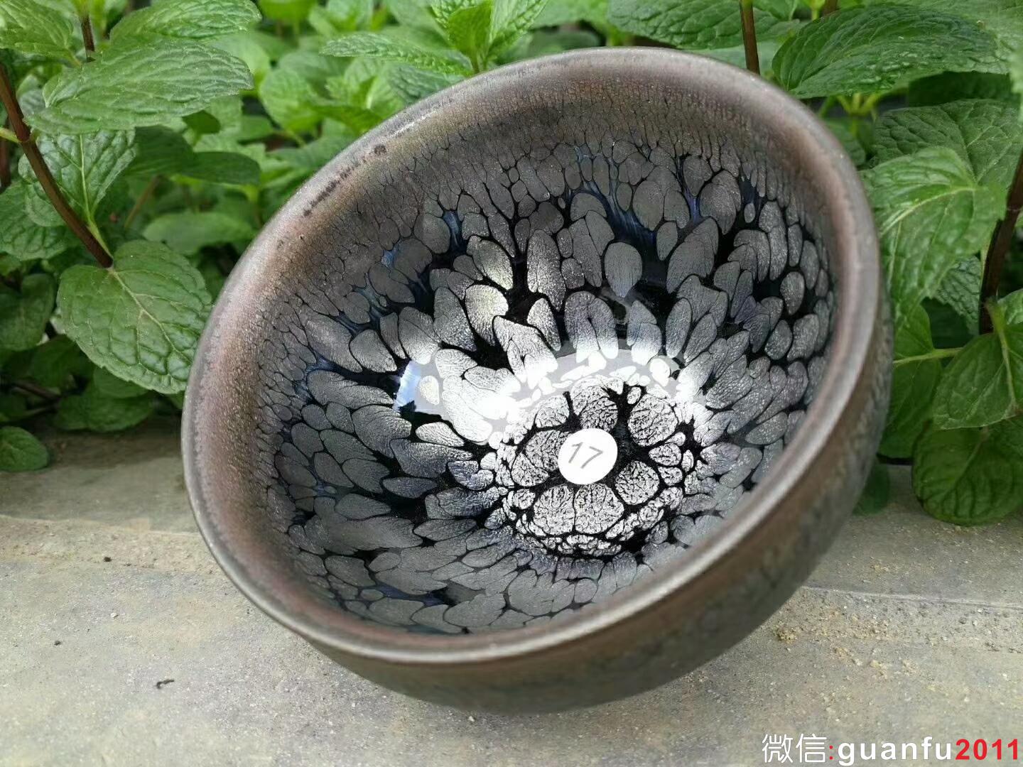 闕梅嬌 銀油滴：口徑9*6.2