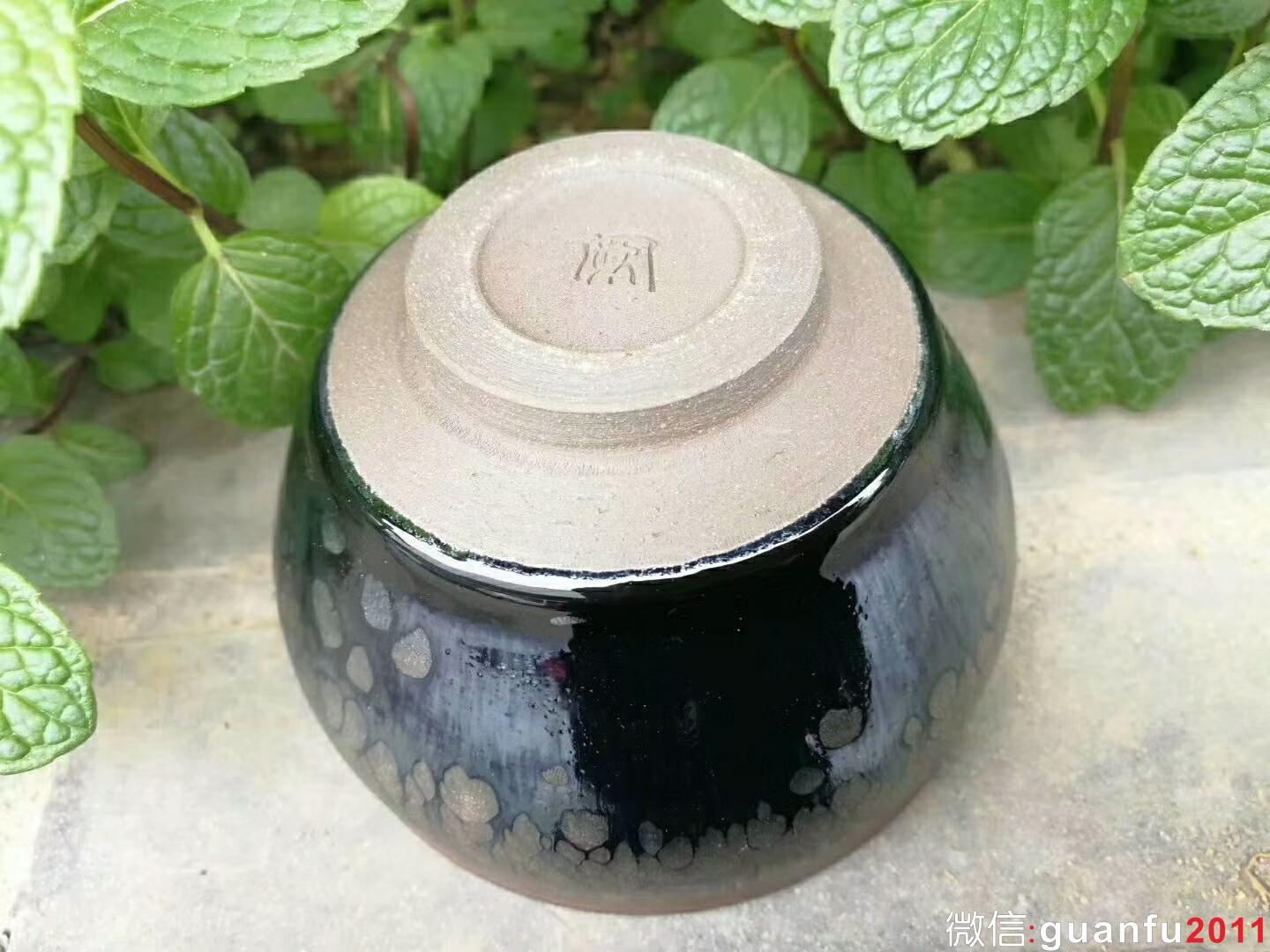 闕梅嬌 銀油滴：口徑9*6.2