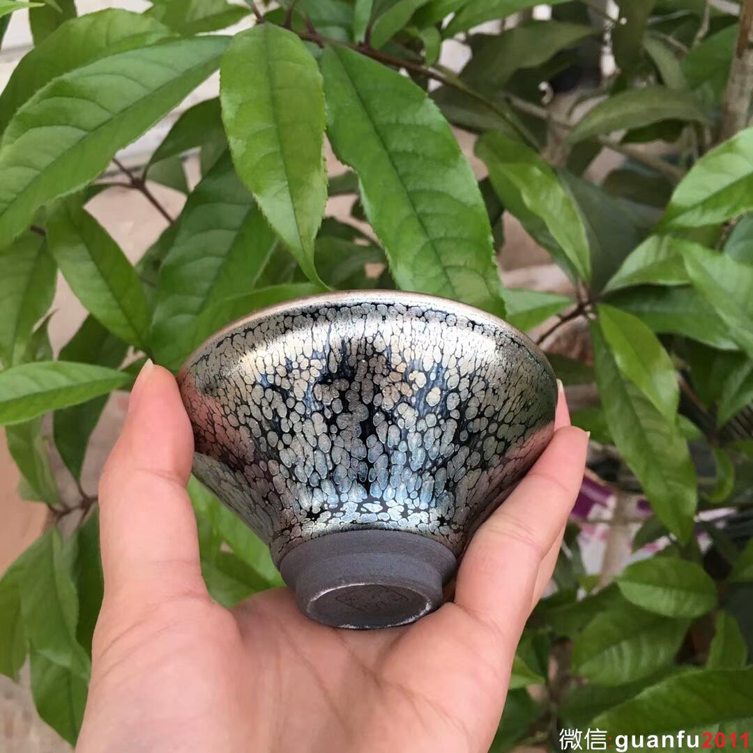 范奇明老師 精品油滴玉蘭杯：口徑8.8*4.8