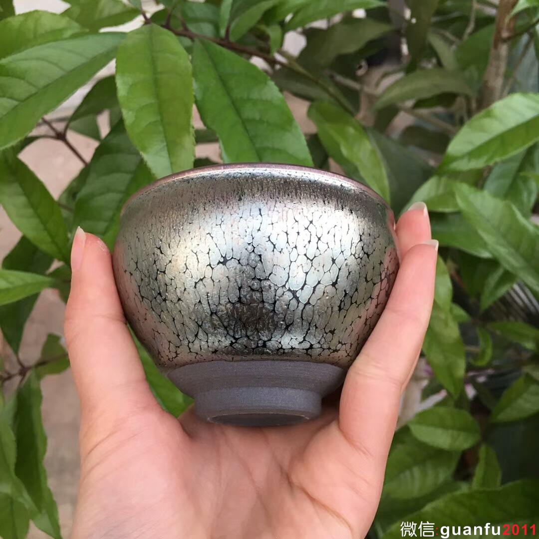 范奇明老師 精品油滴將軍杯：口徑8.3*5.8